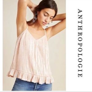 Anthropologie Amelie Sequin Cami Tank Top - NWT - Size 10